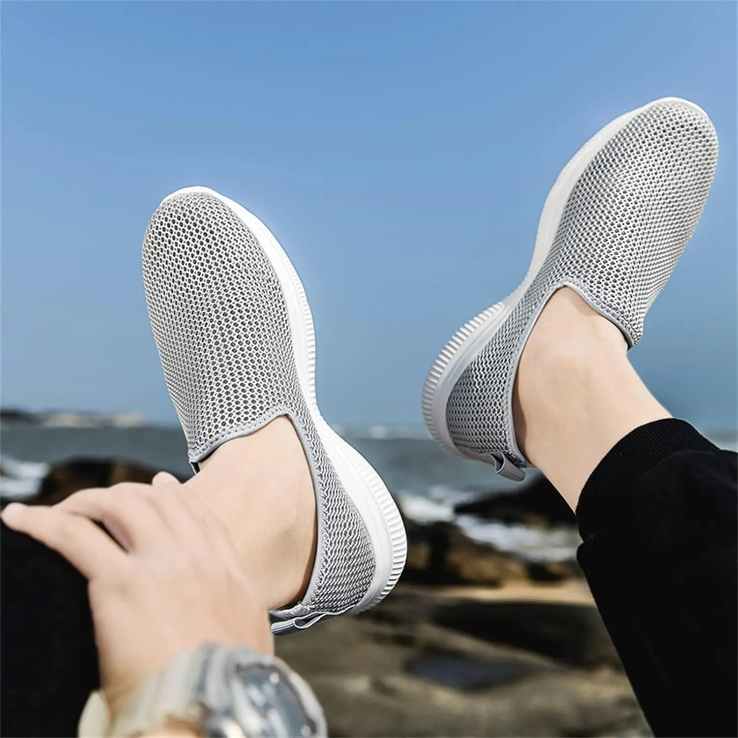 Women's Slip on Shoes Canvas Sneakers Loafers Non Slip Womens Tennis Shoes Boots Men's Shoes Casual White Platform Sneakers Steel Toe Tennis Shoe Casual Loafers