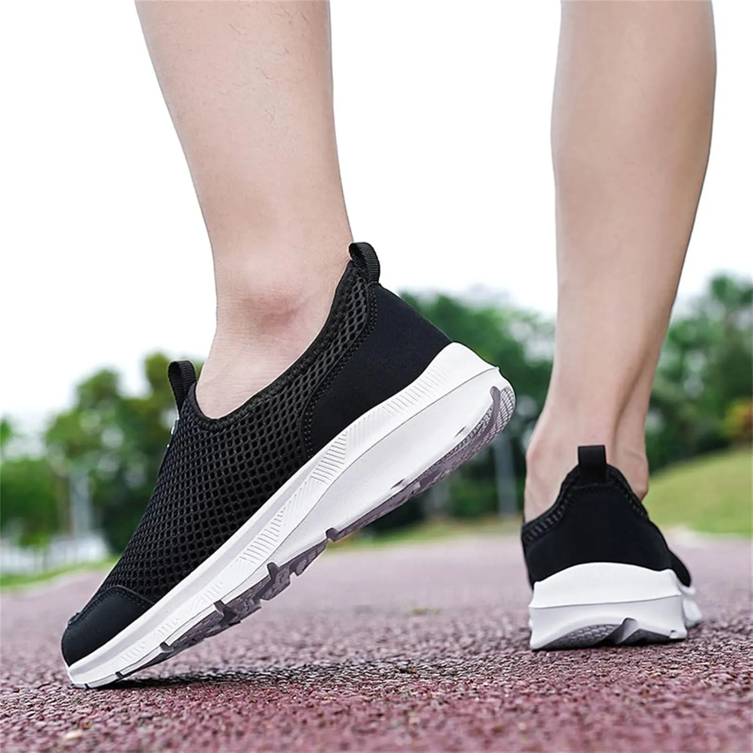 Womens Slip On Sneakers Women Walking Tennis Shoes Non Slip Work Shoes Women Winter Black Casual Shoes Men Shoes Sneakers Platform Tennis Shoe Casual Loafers