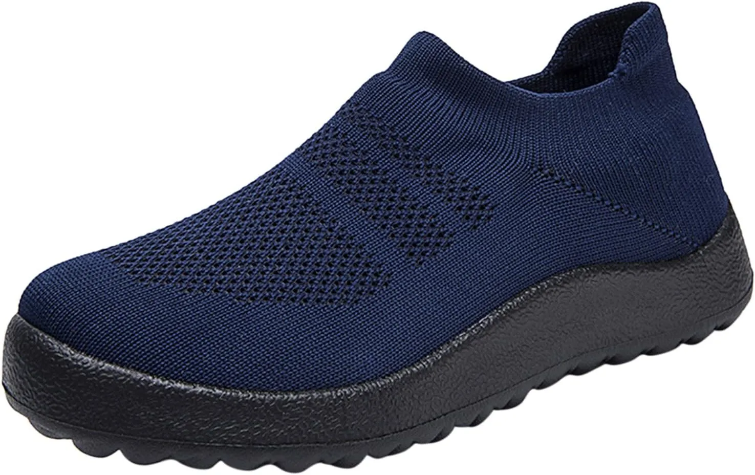 Women's Slip on Walking Shoes Tennis Lightweight Gym Mens Casual Shoes Mesh Breathable Ladies Shoes Casual Women Shoes Sneakers Platform Tennis Shoe White Loafers