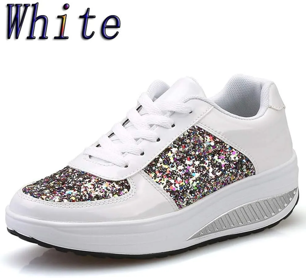 Womens Sneakers Black Sole Black Non Slip Tennis Shoes for Women Black Shoes Women Dressy Comfort Walking Size 11.5 Womens Platform Sneakers Women's Wide Athletic Shoes