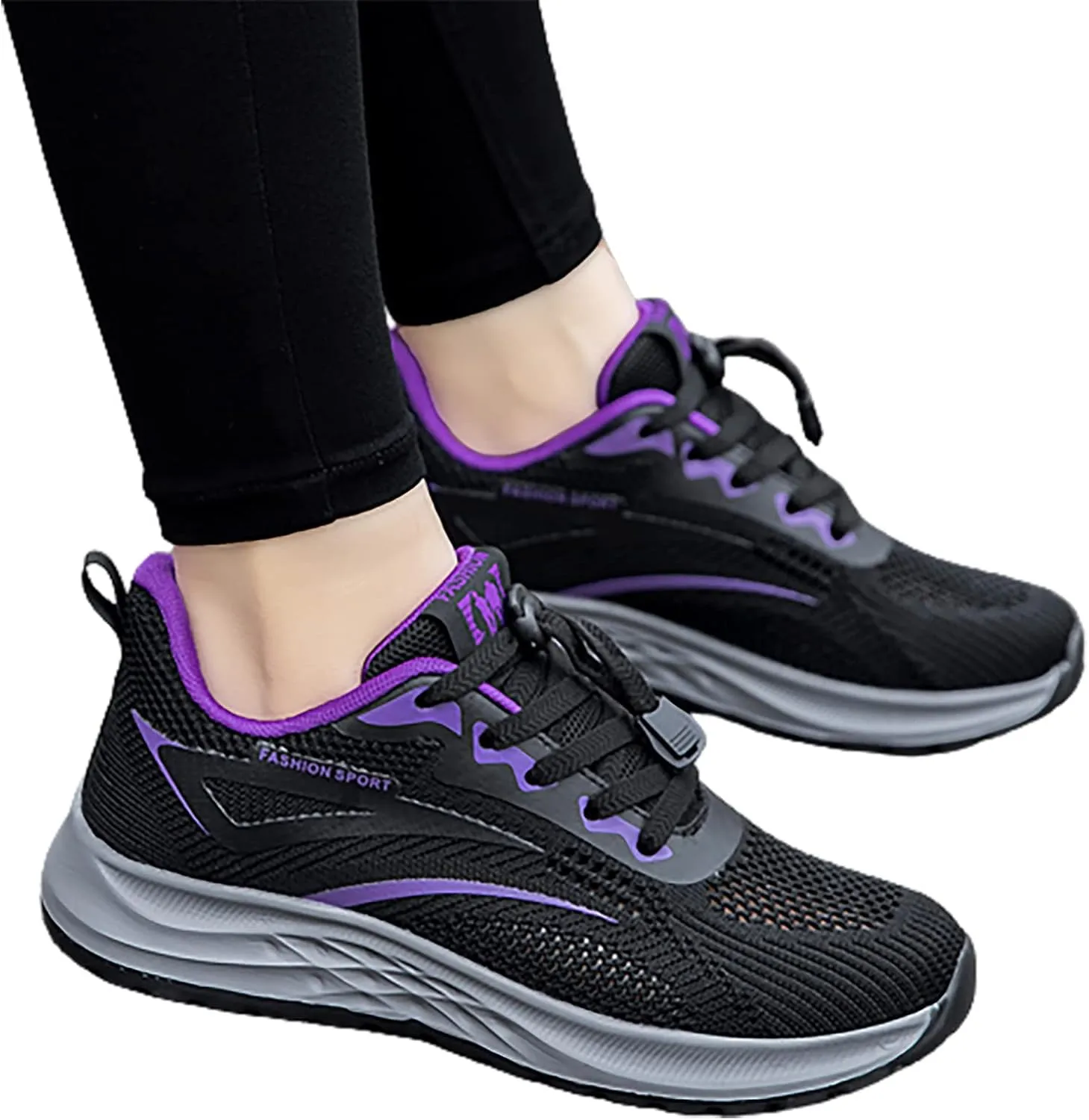Women's Sneakers Size 8 Wide Womens Non Slip Work Shoes Restaurant Black Women Running Shoes Black Women's Fashion Sneakers Returns Zapatos De Trabajo para Mujer Cross Antiderrapante