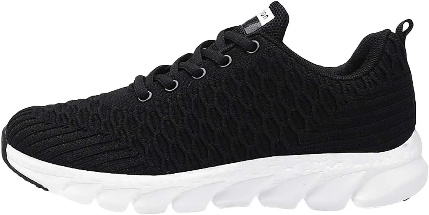 Womens Sneakers Womens Running Shoes Women's White Fashion Sneakers Comfortable & Lightweight Women's Loafers & Slip-Ons Black Sneakers for Women