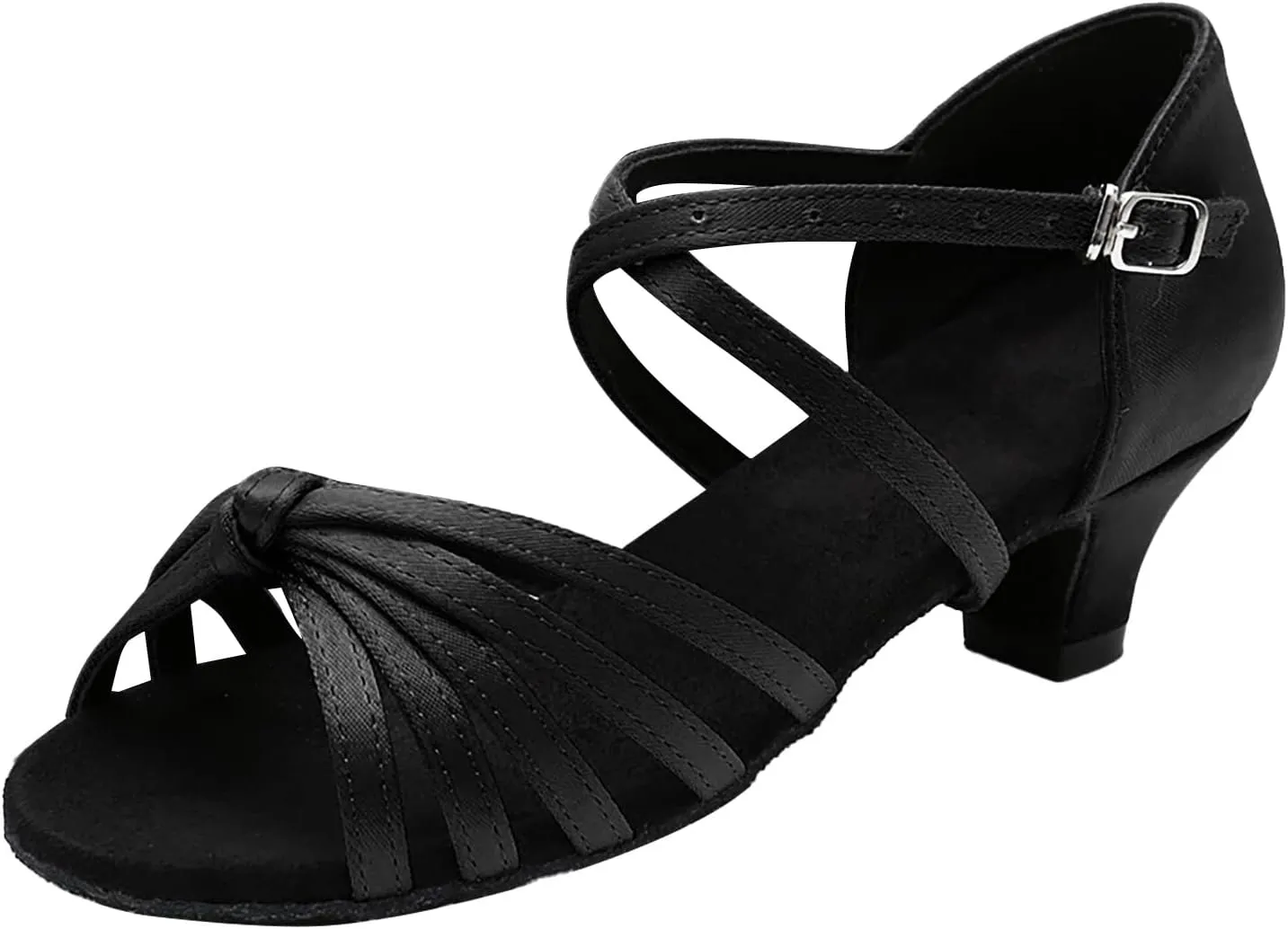 Women's Strappy Heels Open Toe Stiletto High Heeled Sandals for Women Dressy Adjustable Ankle Strap Comfortable Mid Chunky Low Block Summer Womens Slides Slippers Slip on Casual Sexy Beach Shoes