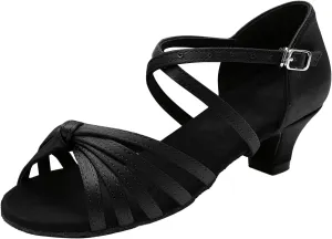 Women's Strappy Heels Open Toe Stiletto High Heeled Sandals for Women Dressy Adjustable Ankle Strap Comfortable Mid Chunky Low Block Summer Womens Slides Slippers Slip on Casual Sexy Beach Shoes