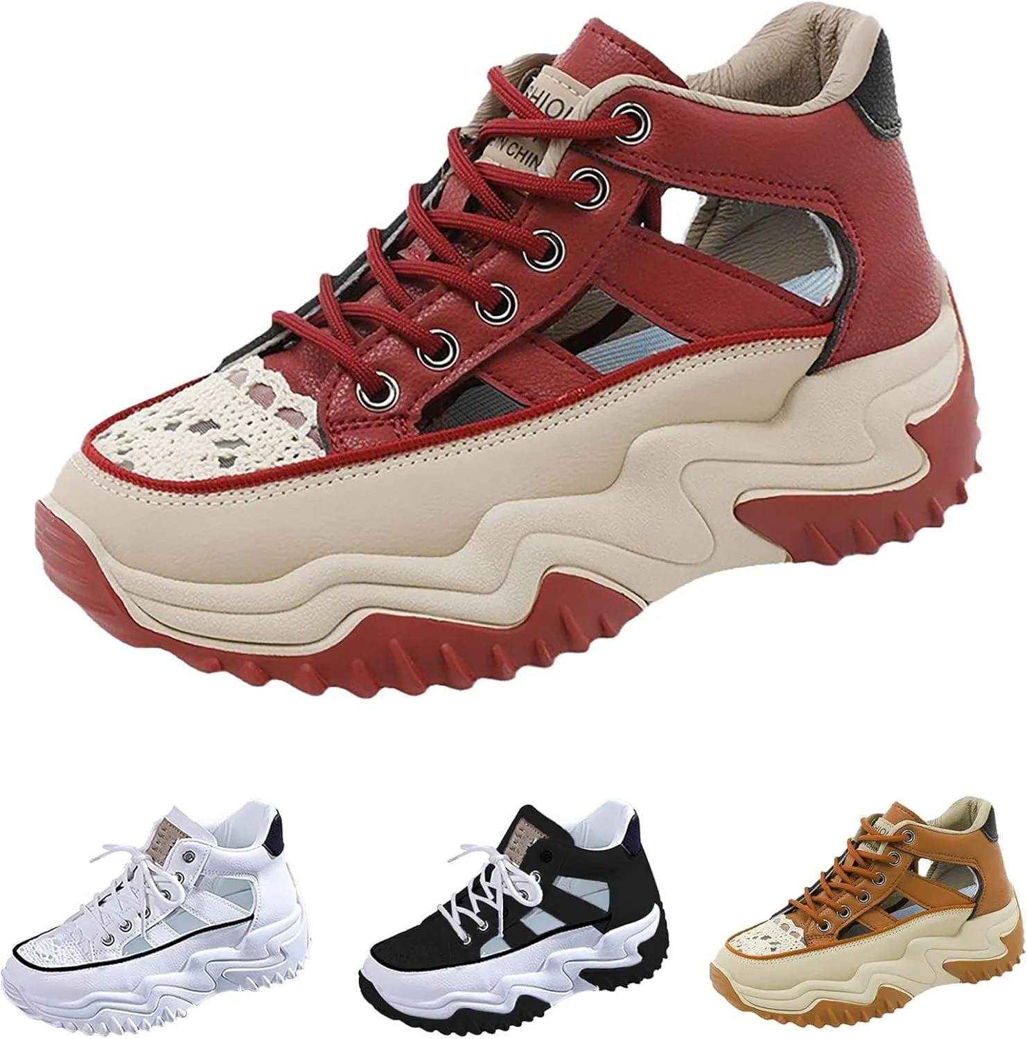 Womens Tennis Shoes Boots Women's Shoes Casual Casual Sneakers Women's Walking Lightweight Tennis Fashion Red Tennis Shoe Loafers Casual Slip On