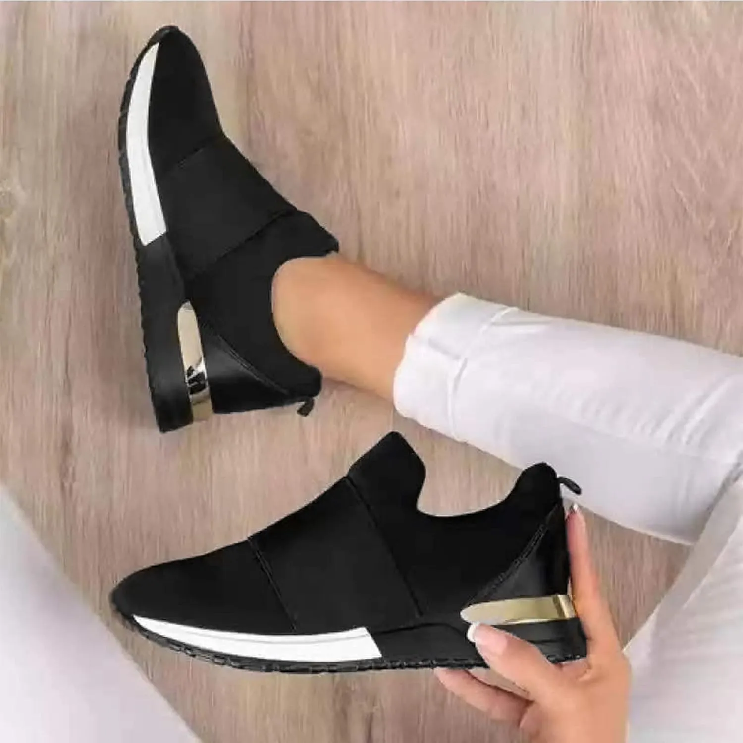 Womens Trail Running Shoes Wide Width Zapatos De Piel para Mujer Suaves Y Comodos De Vestir Women Slip On Shoes Dressy Womens White Platform Sneakers Zapatos OrtopéDicos De Trabajo para Mujeres