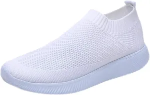 Womens Walking Shoes Sock Casual Ladies Fashion Sneakers Mens Dress Shoes Flat Feet Men Shoes Casual White Platform Sneakers Tennis Shoe Casual Loafers