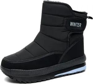 Womens Winter Boots Waterproof Insulated,Casual Lightweight Warm Fur Lined Snow Boots Women,Slip Resistant Trekking Winter Hiking Boots Women
