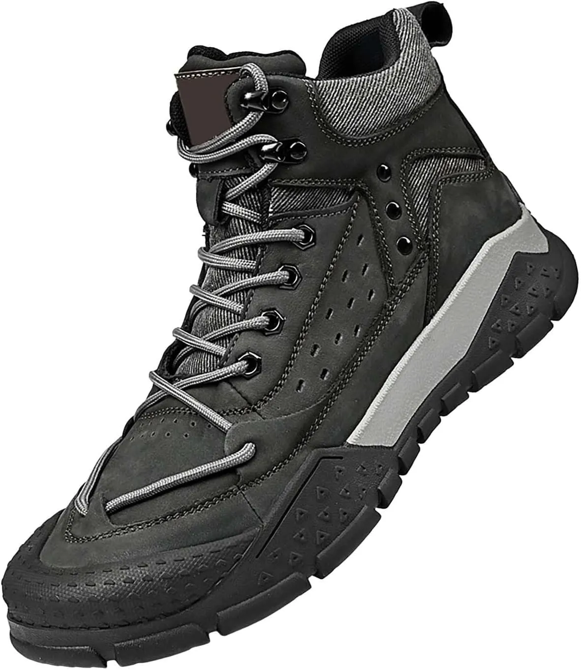 Womens Winter Lace Up Snow Boots Breathable Lightweight Casual Shoes Hiking Boots