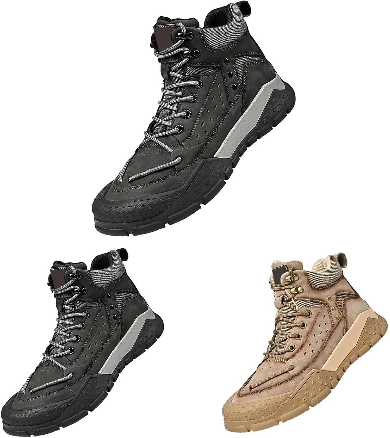 Womens Winter Lace Up Snow Boots Breathable Lightweight Casual Shoes Hiking Boots